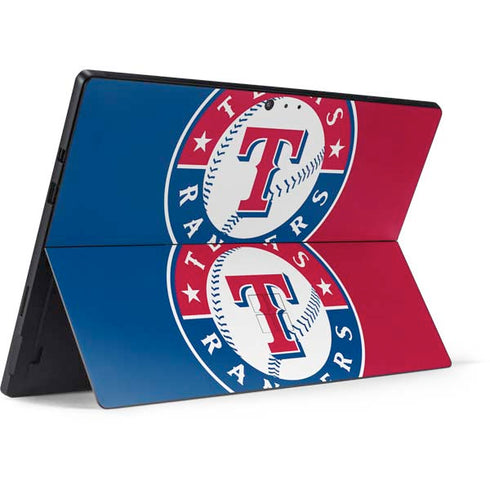 MLB Texas Rangers Split Surface Pro 6 Skin