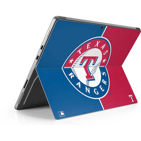 MLB Texas Rangers Split Surface Pro 9 Skin