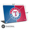 MLB Texas Rangers Split Universal Laptop 12in (9.8 x 6.8in) Skin