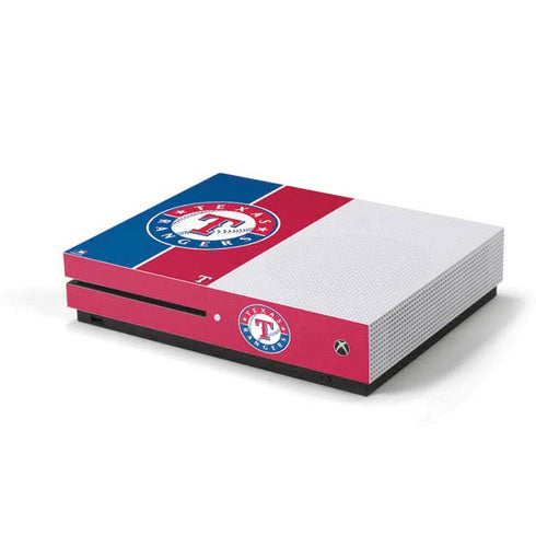 MLB Texas Rangers Split Xbox One S Console Skin