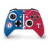MLB Texas Rangers Split Xbox One S Controller Skin