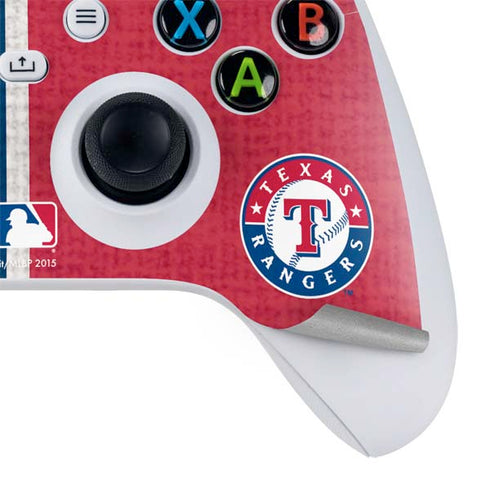 MLB Texas Rangers Split Xbox Series S Controller Skin