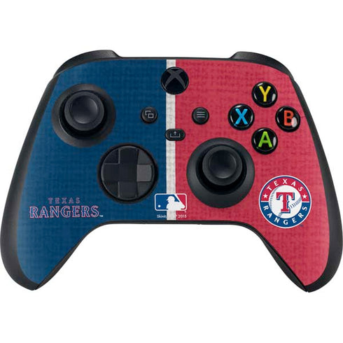 MLB Texas Rangers Split Xbox Series X Bundle Skin