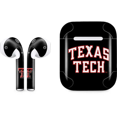 Texas Tech University Bold Apple AirPods 2 Skin