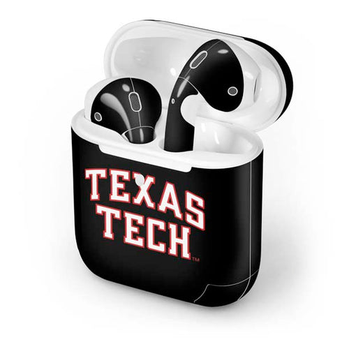 Texas Tech University Bold Apple AirPods 2 Skin