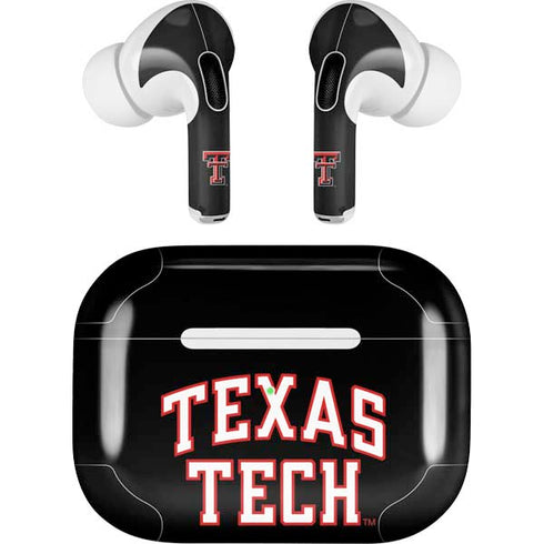 Texas Tech University Bold Apple AirPods Pro Skin
