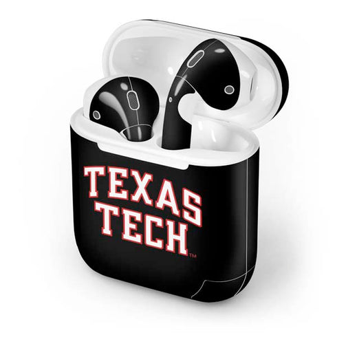 Texas Tech University Bold Apple AirPods Skin