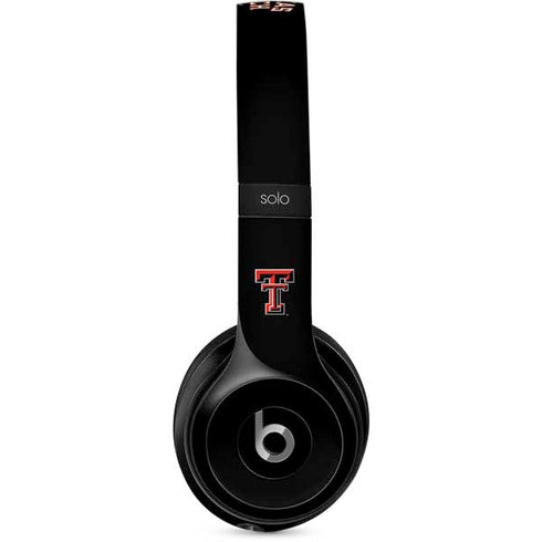 Texas Tech University Bold Beats Solo 2 Wired Skin
