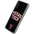 Texas Tech University Bold Galaxy A10e Clear Case