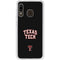 Texas Tech University Bold Galaxy A20 Clear Case