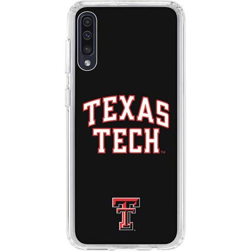 Texas Tech University Bold Galaxy A50 Clear Case