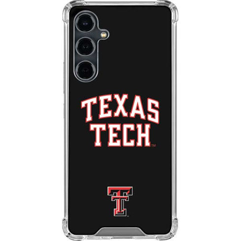 Texas Tech University Bold Galaxy S23 FE Clear Case