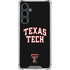 Texas Tech University Bold Galaxy S23 FE Clear Case
