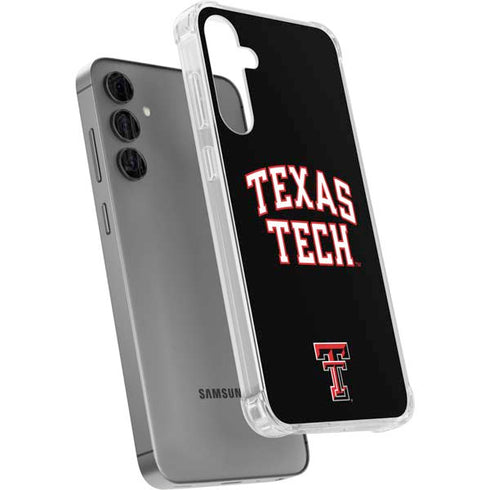 Texas Tech University Bold Galaxy S24 Plus Clear Case