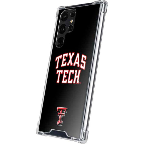 Texas Tech University Bold Galaxy S24 Ultra Clear Case