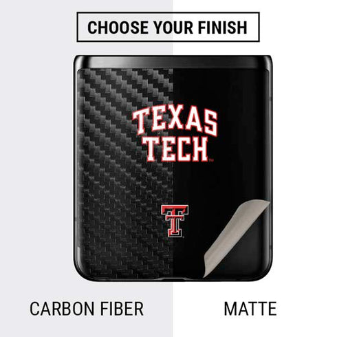 Texas Tech University Bold Galaxy Z Flip Skin