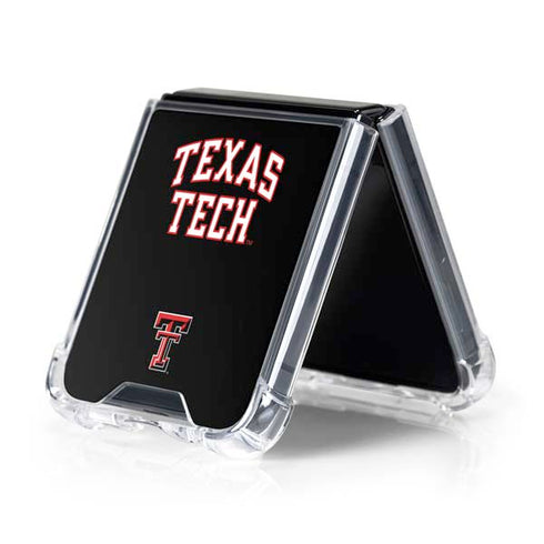 Texas Tech University Bold Galaxy Z Flip5 5G Clear Case