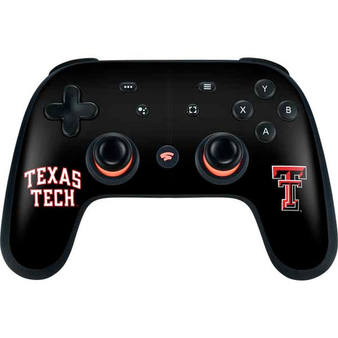 Texas Tech University Bold Google Stadia Controller Skin