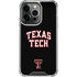 Texas Tech University Bold iPhone 15 Pro Clear Case