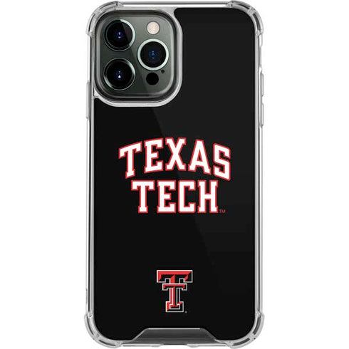 Texas Tech University Bold iPhone 15 Pro Max Clear Case