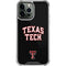 Texas Tech University Bold iPhone 15 Pro Max Clear Case
