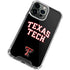 Texas Tech University Bold iPhone 15 Pro Max Clear Case