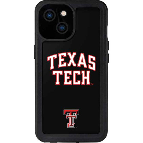 Texas Tech University Bold iPhone 15 Waterproof Case