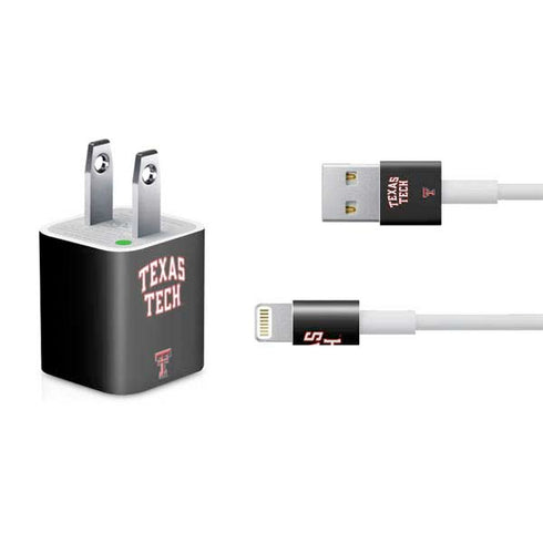 Texas Tech University Bold iPhone Charger (5W USB) Skin
