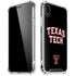 Texas Tech University Bold iPhone XR Clear Case