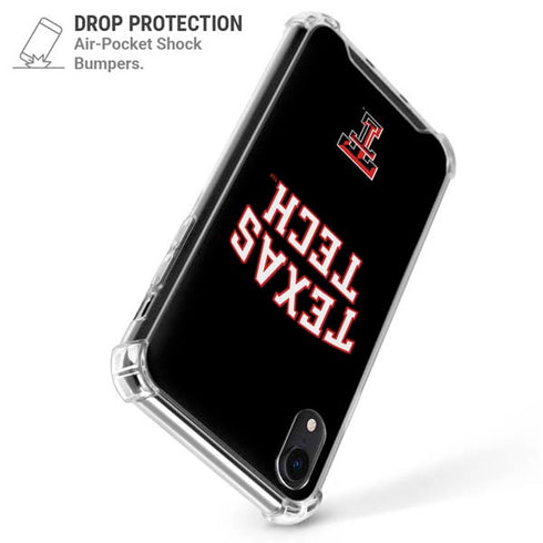 Texas Tech University Bold iPhone XR Clear Case