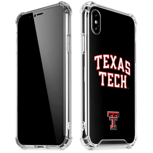 Texas Tech University Bold iPhone XS Max Clear Case