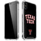 Texas Tech University Bold iPhone XS Max Clear Case
