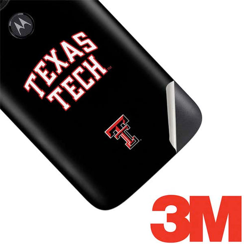 Texas Tech University Bold Moto E5 Play Skin