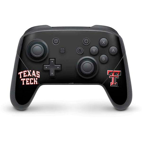 Texas Tech University Bold Nintendo Switch Pro Controller Skin