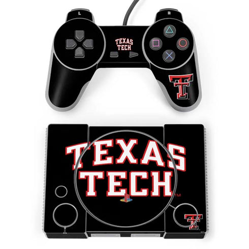 Texas Tech University Bold PlayStation Classic Bundle Skin