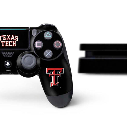 Texas Tech University Bold PS4 Slim Bundle Skin