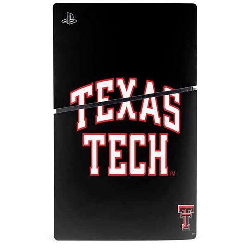 Texas Tech University Bold PS5 Slim Disk Bundle Skin