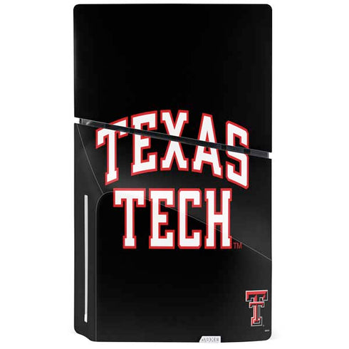 Texas Tech University Bold PS5 Slim Disk Console Skin