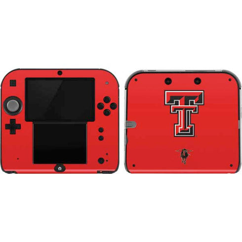 Texas Tech University Red Raiders Nintendo 2DS Skin