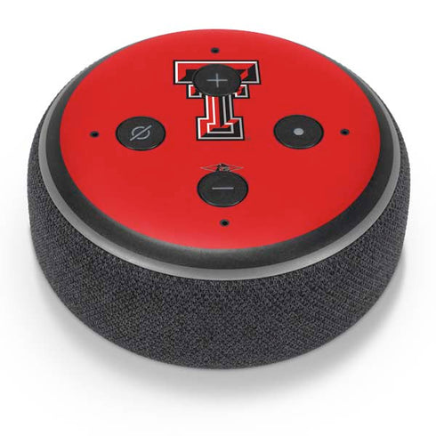 Texas Tech University Red Raiders Amazon Echo Dot Skin