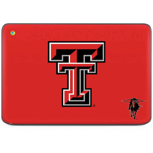 Texas Tech University Red Raiders HP Chromebook Skin