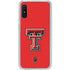 Texas Tech University Red Raiders Galaxy A10e Clear Case