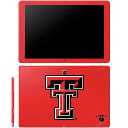 Texas Tech University Red Raiders Galaxy Book 12in Skin