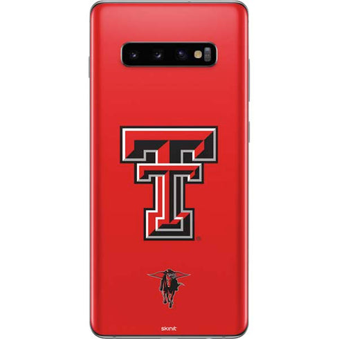 Texas Tech University Red Raiders Galaxy S10 Plus Skin