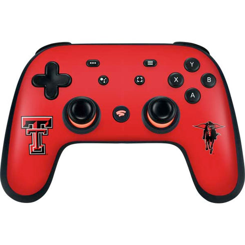 Texas Tech University Red Raiders Google Stadia Controller Skin