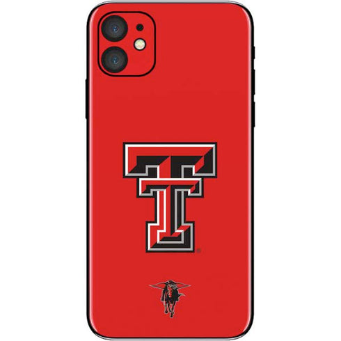 Texas Tech University Red Raiders iPhone 11 Skin