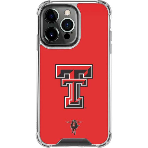 Texas Tech University Red Raiders iPhone 15 Pro Clear Case