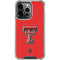 Texas Tech University Red Raiders iPhone 15 Pro Clear Case