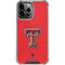 Texas Tech University Red Raiders iPhone 15 Pro Max Clear Case