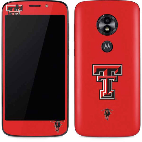 Texas Tech University Red Raiders Moto E5 Play Skin